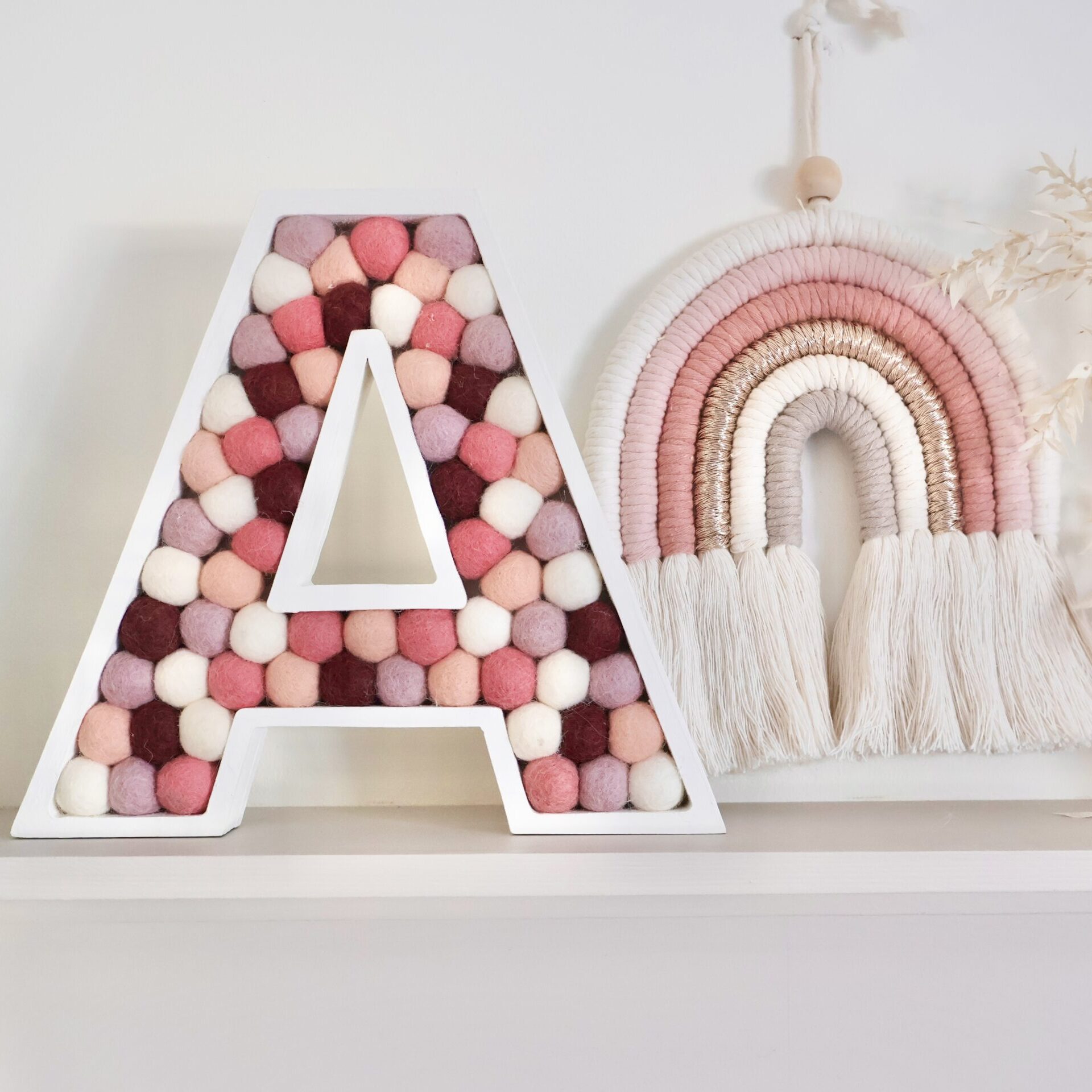 Freestanding PomPom Initials - Image 12