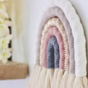 Chunky Macramé Rainbow