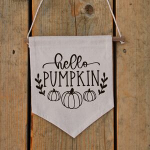 Hello pumpkin halloween banenrs