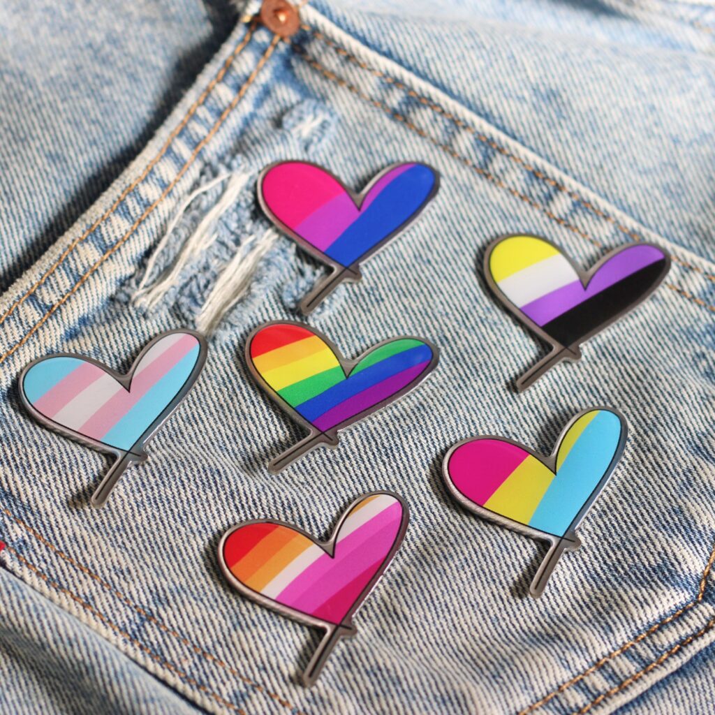 Eco Metal Pride Badges