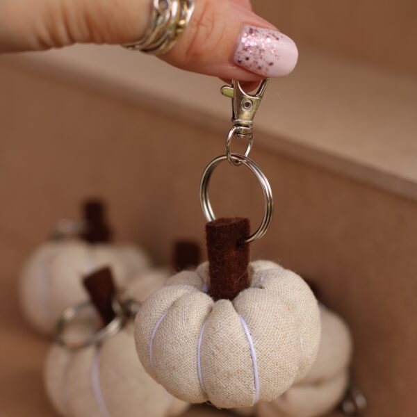 Plush Baby Pumpkin Keychains
