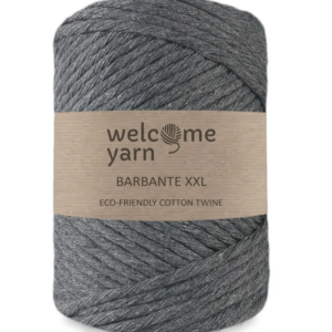 XXL Barbante Cotton by Welcome Yarn, eco-friendly recycled cotton cord for macramé, crochet, and weaving projects