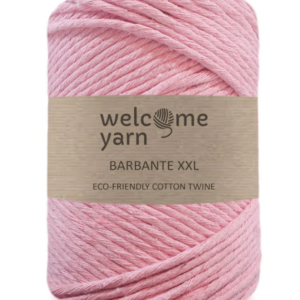 XXL Barbante Cotton by Welcome Yarn, eco-friendly recycled cotton cord for macramé, crochet, and weaving projects