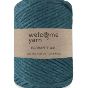 XXL Barbante Cotton by Welcome Yarn, eco-friendly recycled cotton cord for macramé, crochet, and weaving projects