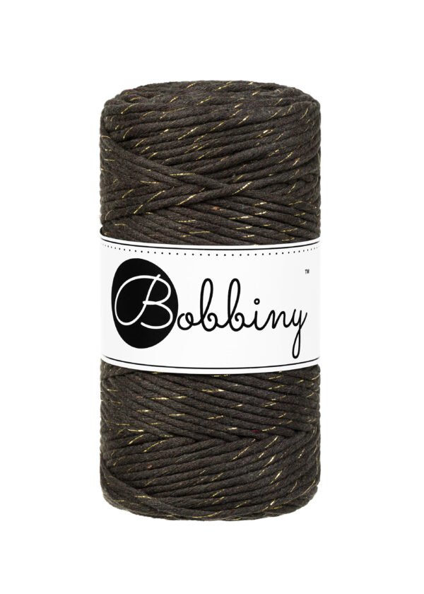 Golden Espresso 3mm Single Ply Bobbiny