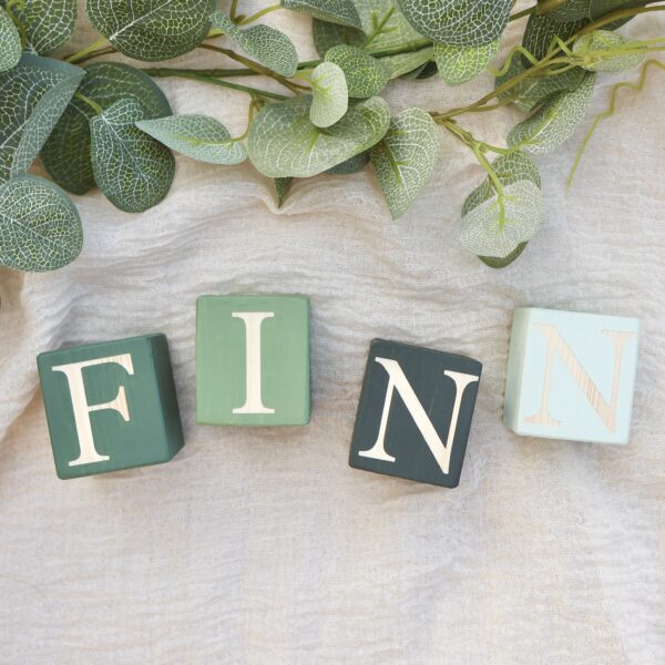 Baby Name Blocks