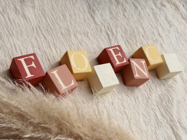 Baby Name Blocks